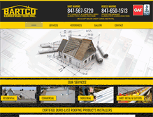 Tablet Screenshot of bartcoconstruction.com